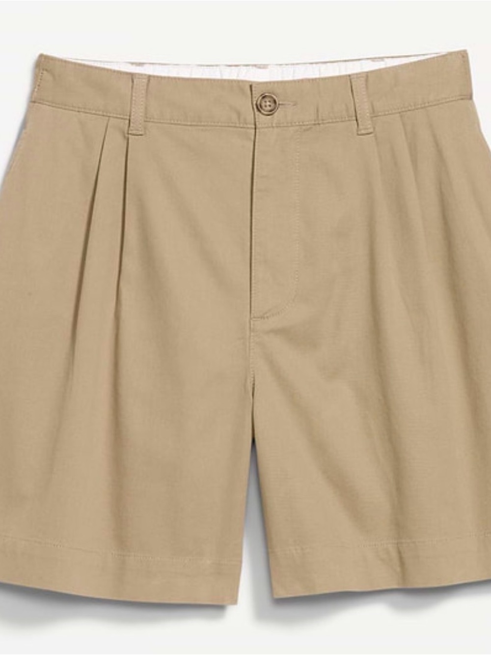 Old Navy High-Waist OGC Shorts in Khaki 6in inseam Medium